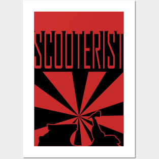 Scooterist Posters and Art